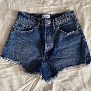 Zara jean shorts